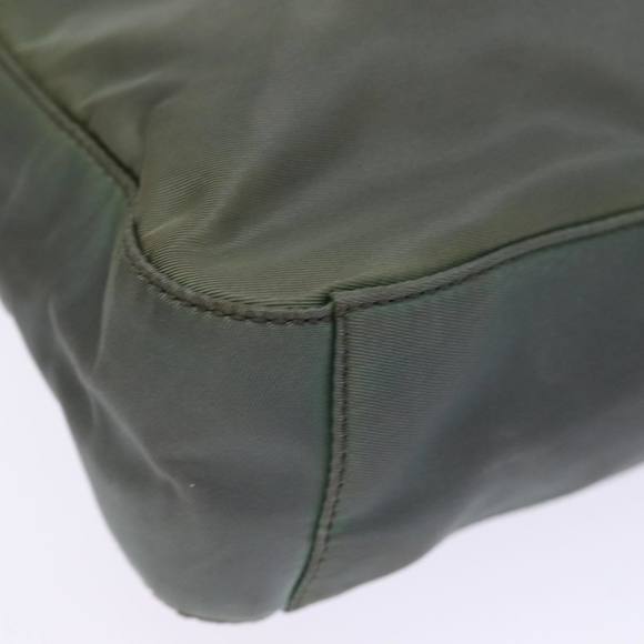 PRADA Shoulder Bag Nylon Green Auth bs14207 - Picture 9 of 16